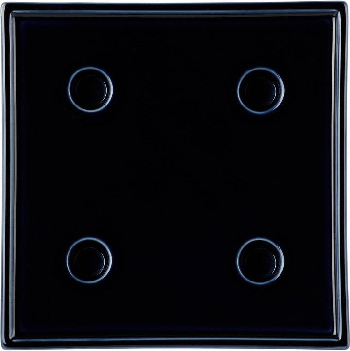Photo: HAY Navy Large Mattone Candle Holder