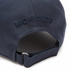 Moncler Men's Cotton Gaberdine Cap in Navy 