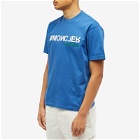 Moncler Grenoble Men's Short Sleeve T-Shirt in Blue