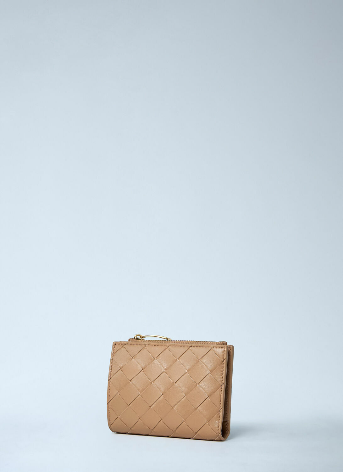 Bottega Veneta Small Bi-Fold Intrecciato Wallet