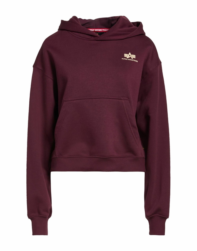 Photo: Alpha Industries Womens Sweatshirt Burgundy