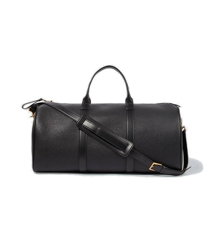 Photo: Tom Ford Buckley Large leather duffel bag