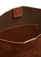 Mansur Gavriel Cabas Everyday Suede Tote - Chocolate - One Size