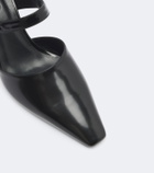 Aeyde Isidora leather Mary Jane pumps
