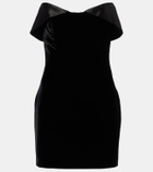 Mugler Velvet minidress