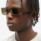 Prada Eyewear Men's PR 06YS Sunglasses in Loden/Dark Brown
