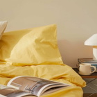 Tekla Fabrics Pillowcase in Shaded Yellow 