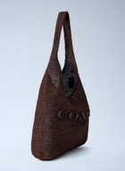 Coach Refined Weave Straw Brooklyn Shoulder Bag 39