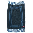 Bongusta Weekend Plaid Blanket in Raven/Dazzling Blue 