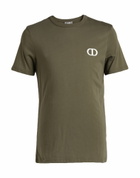 Dior Mens T-shirt Military in Green