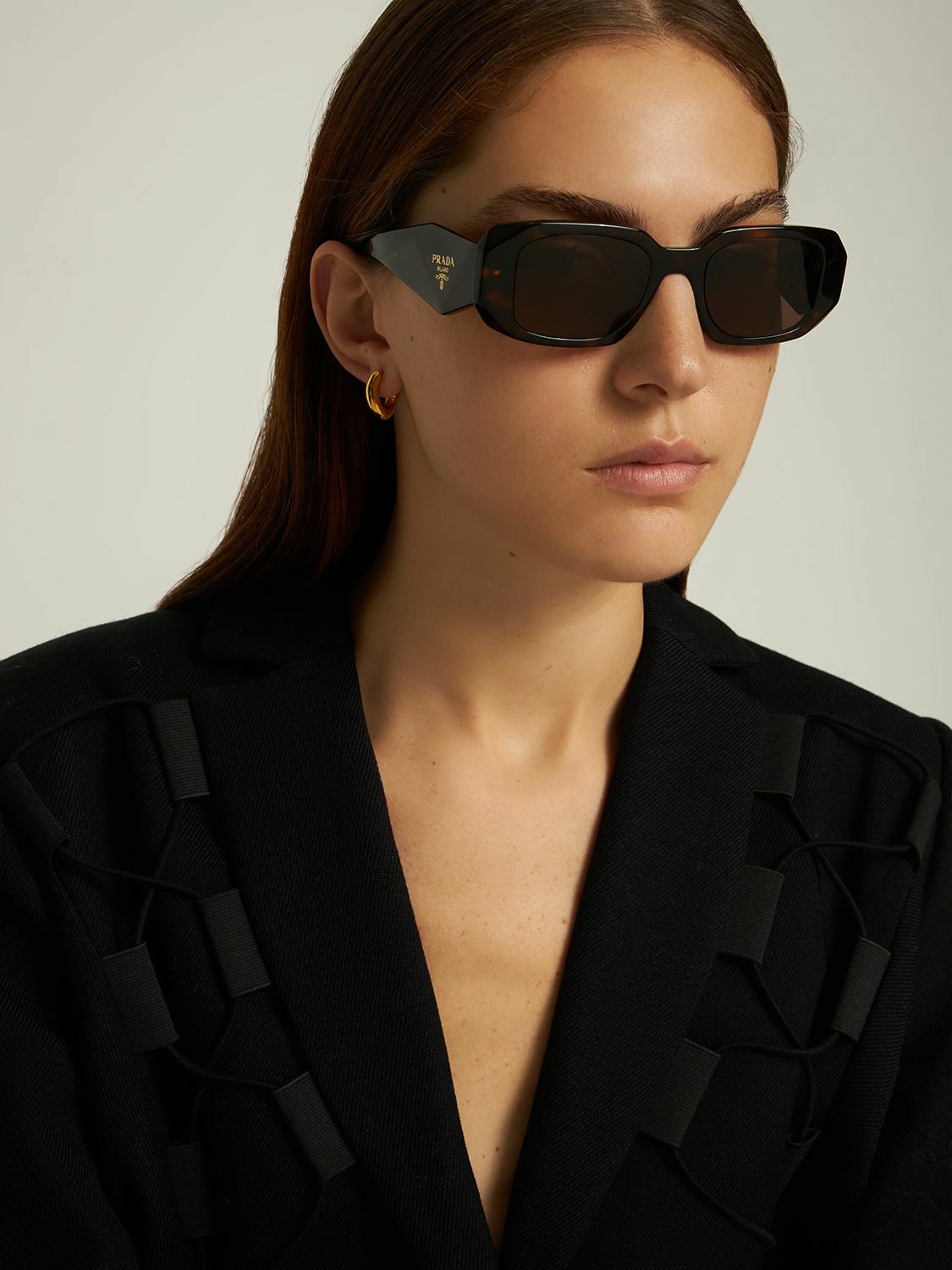 PRADA - Symbole Squared Acetate Sunglasses Prada display picture 1