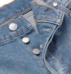 Balmain - Skinny-Fit Distressed Denim Jeans - Men - Blue