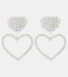 Rebecca Vallance Mariella  crystal-embellished earrings