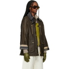 Barbour Khaki Argill Waxed Jacket