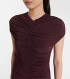 Tove Avita ruched jersey maxi dress
