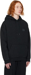 OVER OVER Black Easy Hoodie