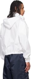 Raimundo Langlois White Poplin Field Jacket