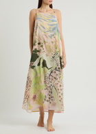 Desmond & Dempsey Dreamland Printed Cotton Nightdress Multicoloured