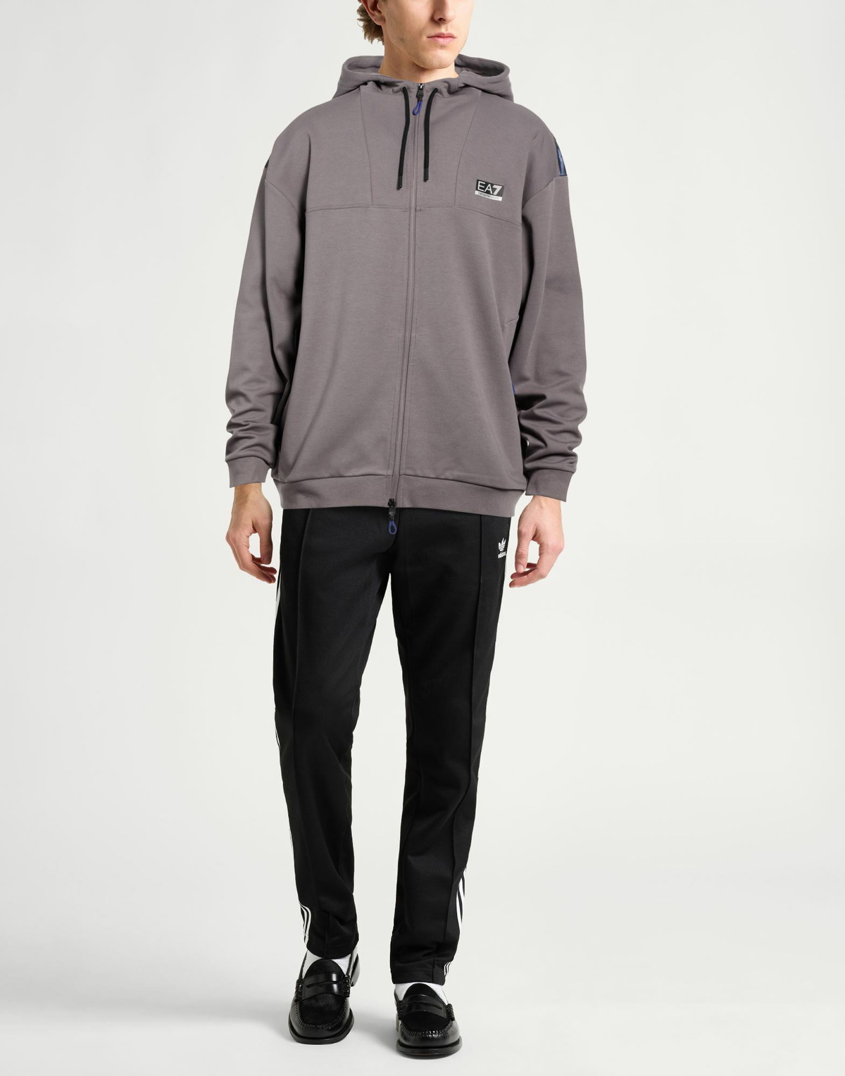 Ea7 Mens Sweatshirt Taupe