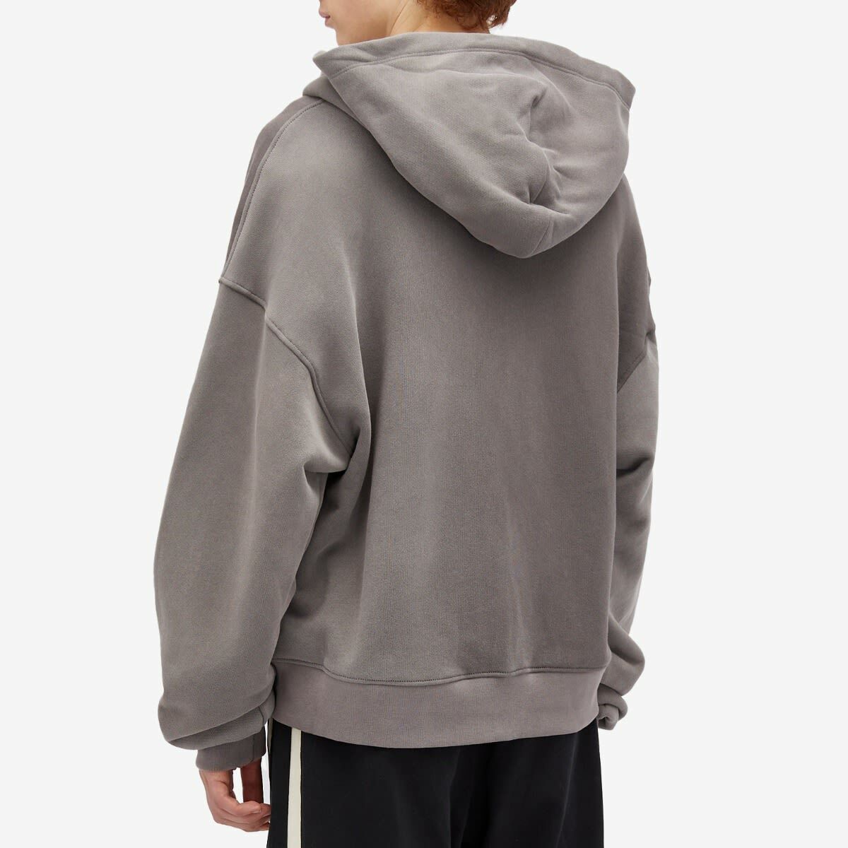 Nahmias Men's Classic Zip-Up Hoodie in Vintage Bark