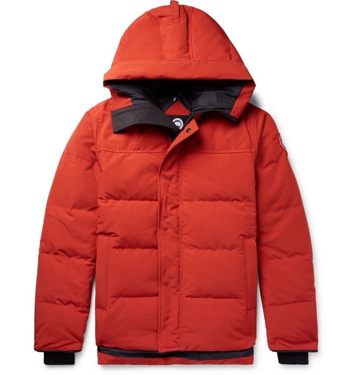 Photo: Canada Goose - Macmillan Quilted Shell Hooded Down Parka - Men - Orange