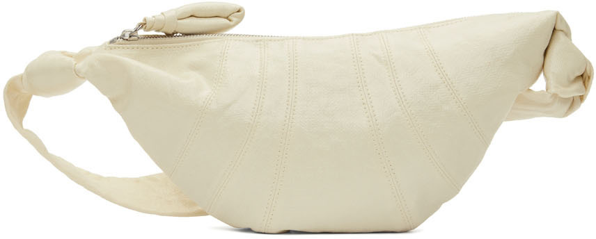 Chalk Small Croissant Bag | LEMAIRE