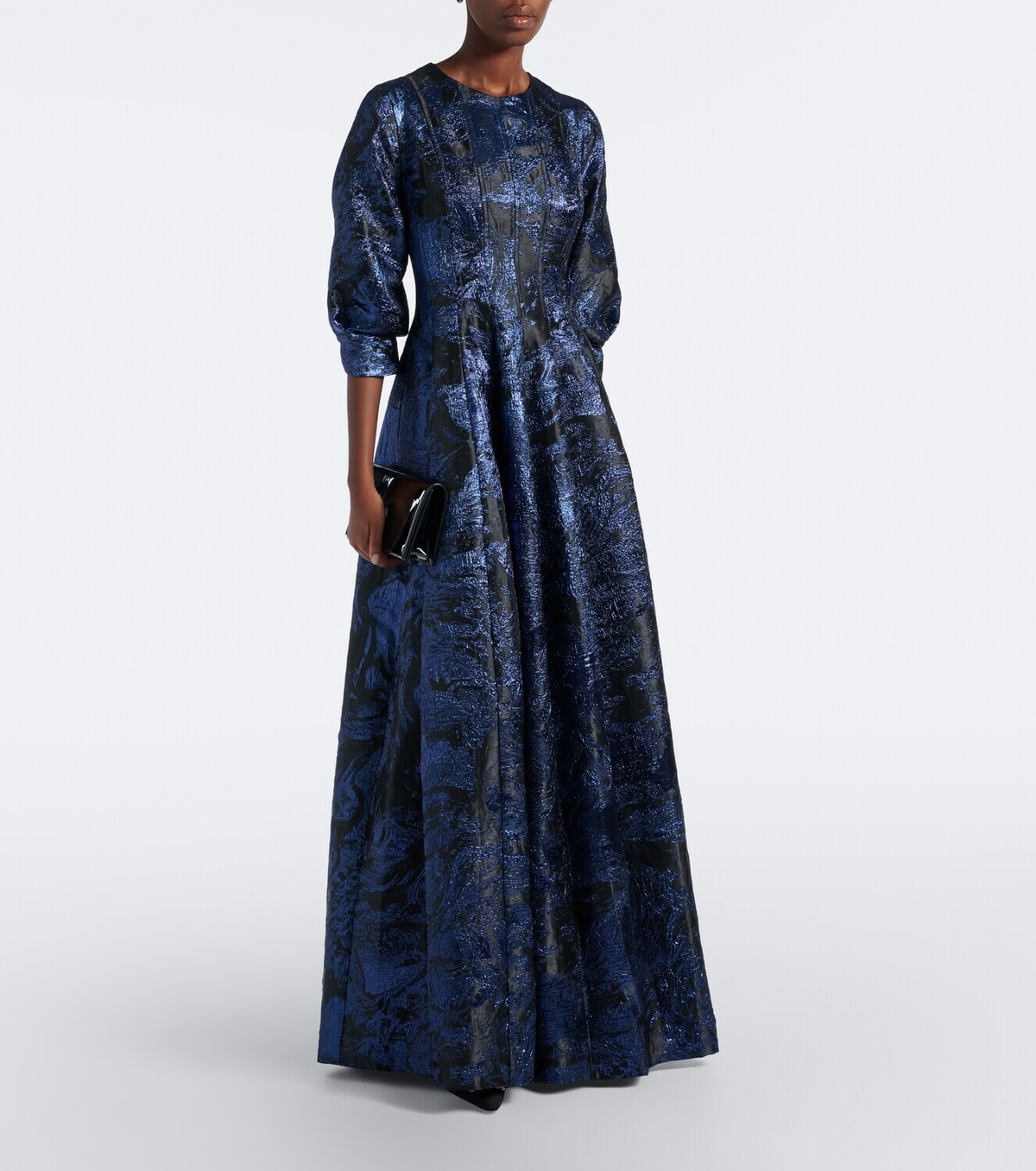 Simkhai Claravelle jacquard gown