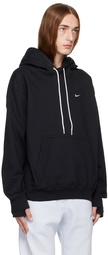 Nike Black Solo Swoosh Hoodie