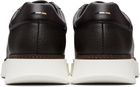 BOSS Brown Leather Sneakers