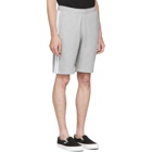 adidas Originals Grey 3 Stripe Shorts