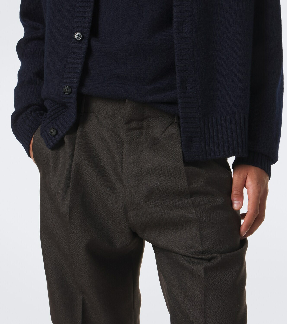Incotex Virgin wool straight pants