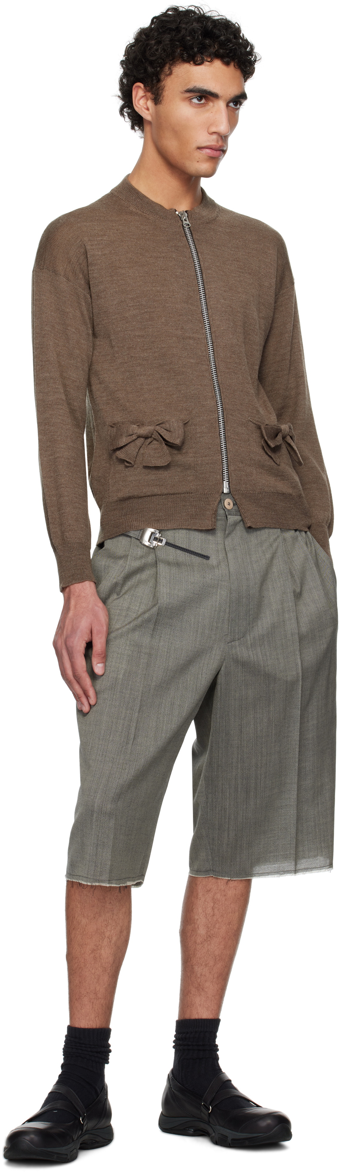 Magliano Gray Regolatore Shorts