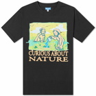 MARKET Men's Curious About Nature T-Shirt in Washed Black