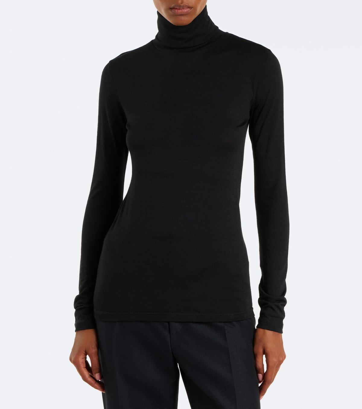 Jil Sander Jersey turtleneck top