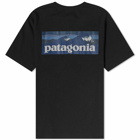 Patagonia M's Boardshort Pocket Responsibili-Tee in Ink Black