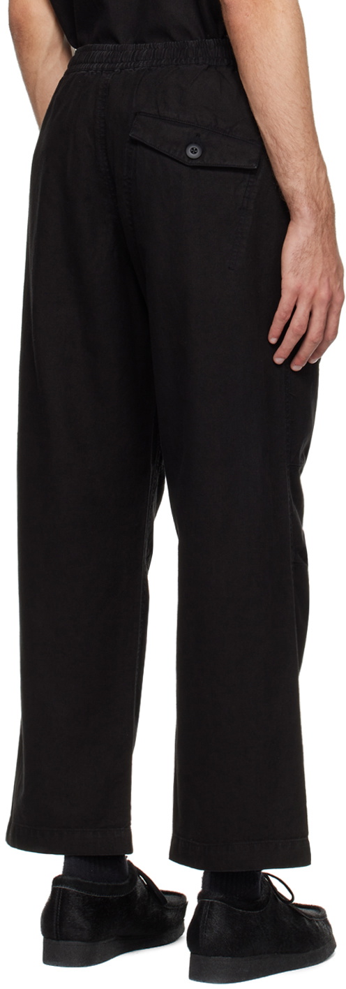 Maharishi Black Asym Track Pants Maharishi