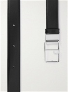 DUNHILL - 3.5cm Leather Belt - Black