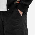 FrizmWORKS Men's Banding Wide Fatigue Trousers in Black