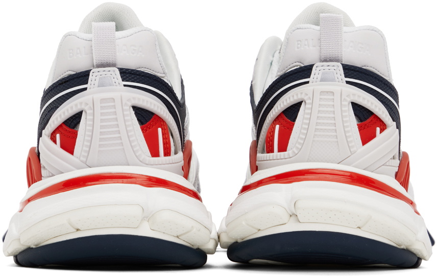 Giày Balenciaga Track Sneaker White Orange 542023W1GB19059   AuthenticShoes