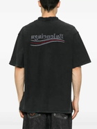 Balenciaga Logo-Embroidered T-Shirt