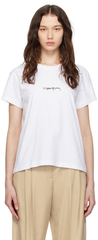 Photo: Stella McCartney White Iconics Love T-Shirt