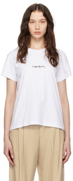 Stella McCartney White Iconics Love T-Shirt