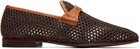 Valentino Garavani Brown Wolfe Loafers