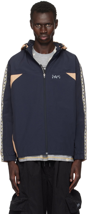 Photo: Perks and Mini Navy 'The Loft' Shell Jacket