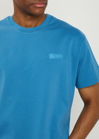 Givenchy Logo-appliquéd Cotton T-shirt Blue