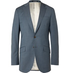 Richard James - Light-Blue Slim-Fit Wool-Flannel Suit Jacket - Blue