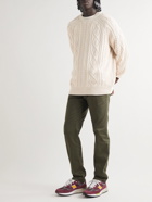 Rag & Bone - Cable-Knit Cotton Sweater - Neutrals