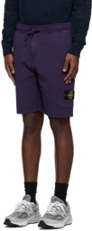 Stone Island Purple Patch Shorts