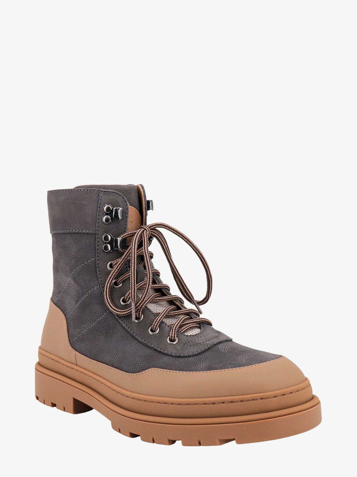 Brunello Cucinelli Boots Grey Mens Brunello Cucinelli