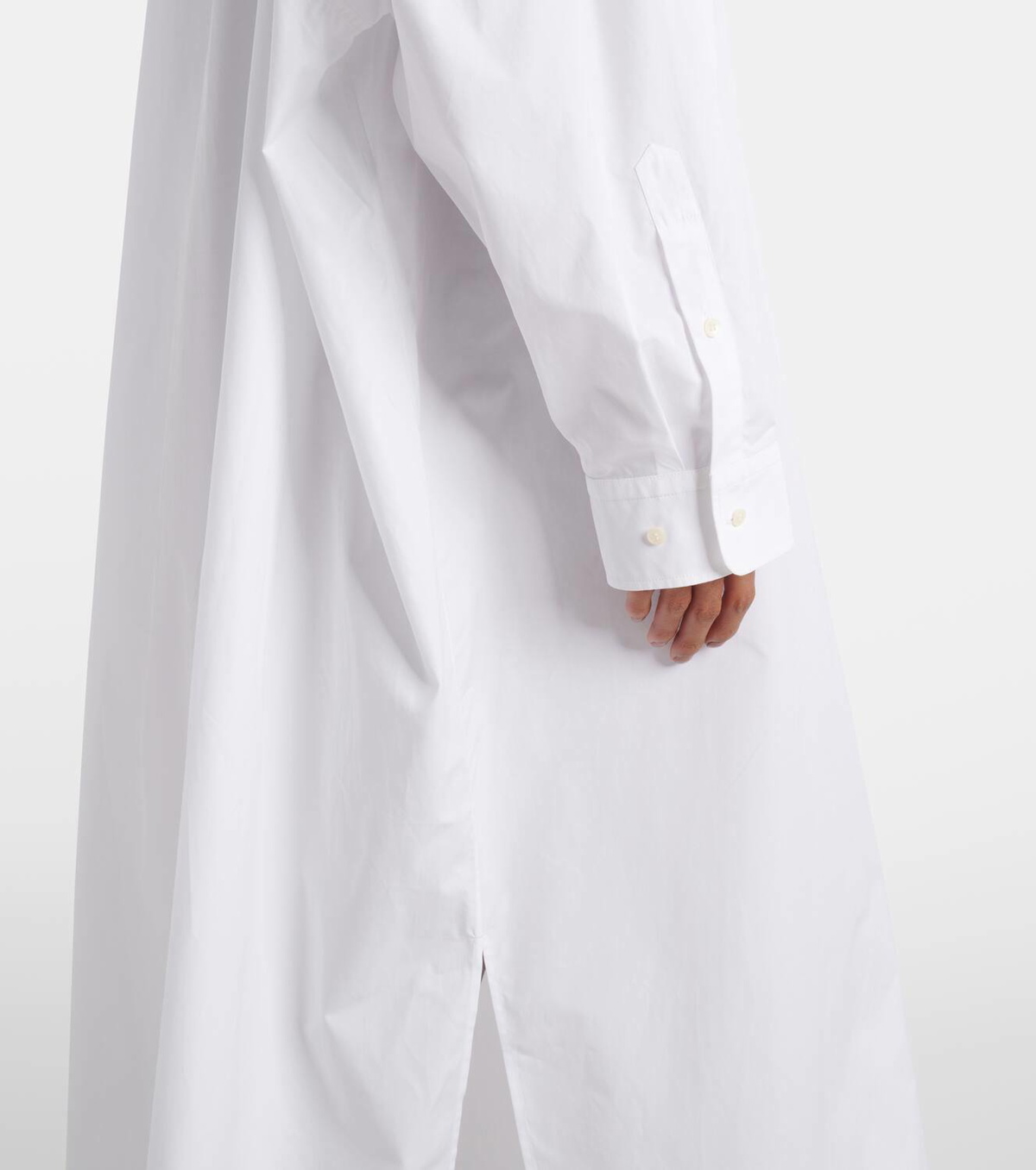 Wardrobe.NYC Oversized cotton shirtdress